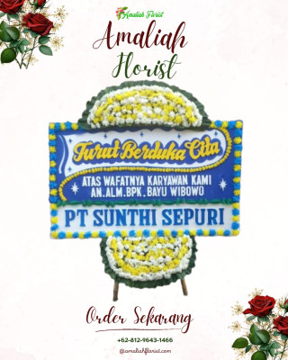 Papan Bunga Duka di Tomuan
